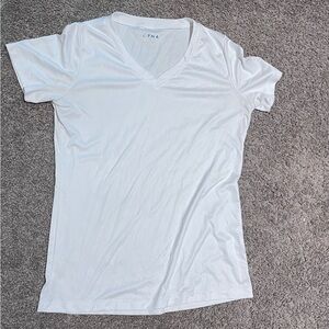 White Opna Soft Polyster T-Shirt